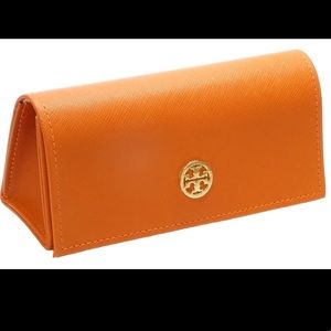 Tory Burch orange sunglass case!